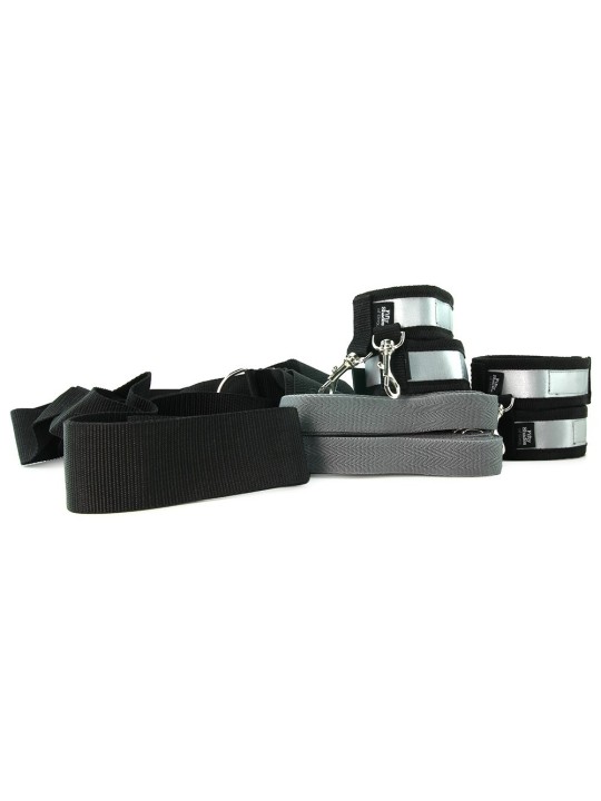 SET BDSM COSTRITTIVO 50 SFUMATURE DI GRIGIO "TIENI DURO"